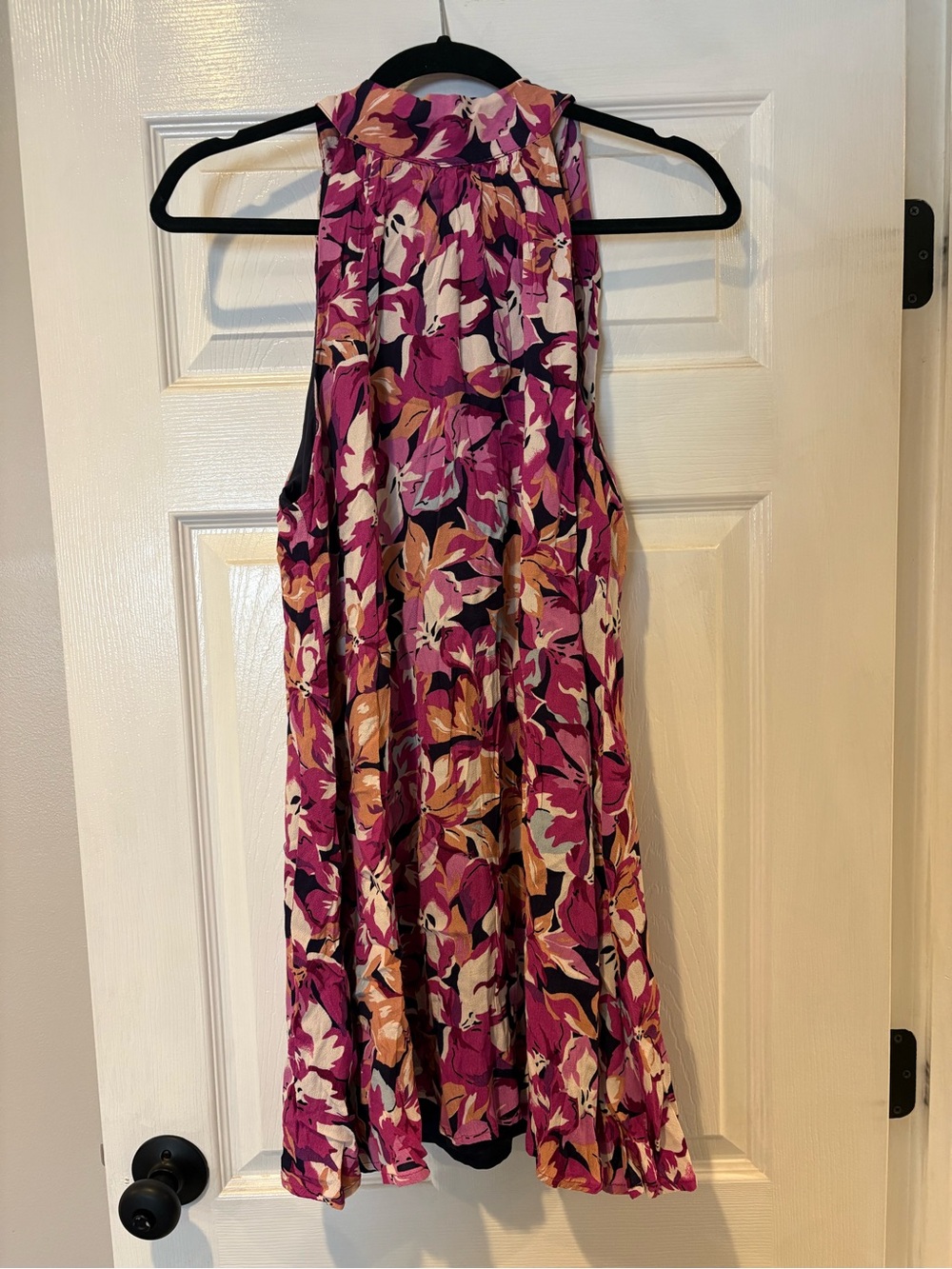 Worn once! Lulu’s Floral Halter Dress